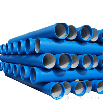 Cylinder Precision Seamless Ductile Iron Pipe Class K9